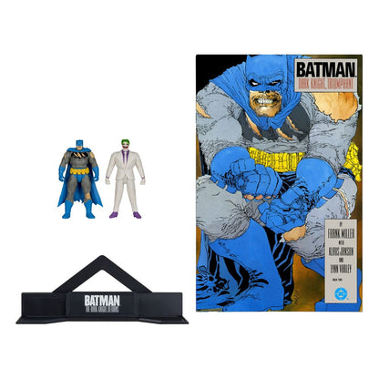 DC Direct Page Punchers Action Figur 2-Pack Batman & The Joker (Batman: The Dark Knight Returns) 8 cm