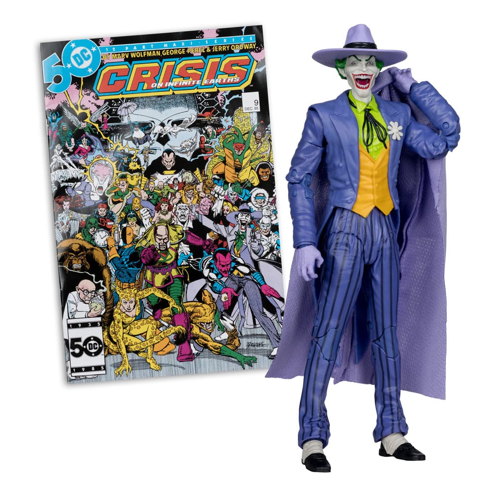 DC Direct Page Punchers Action Figur The Joker (Crisis on Infinite Earths) 18 cm