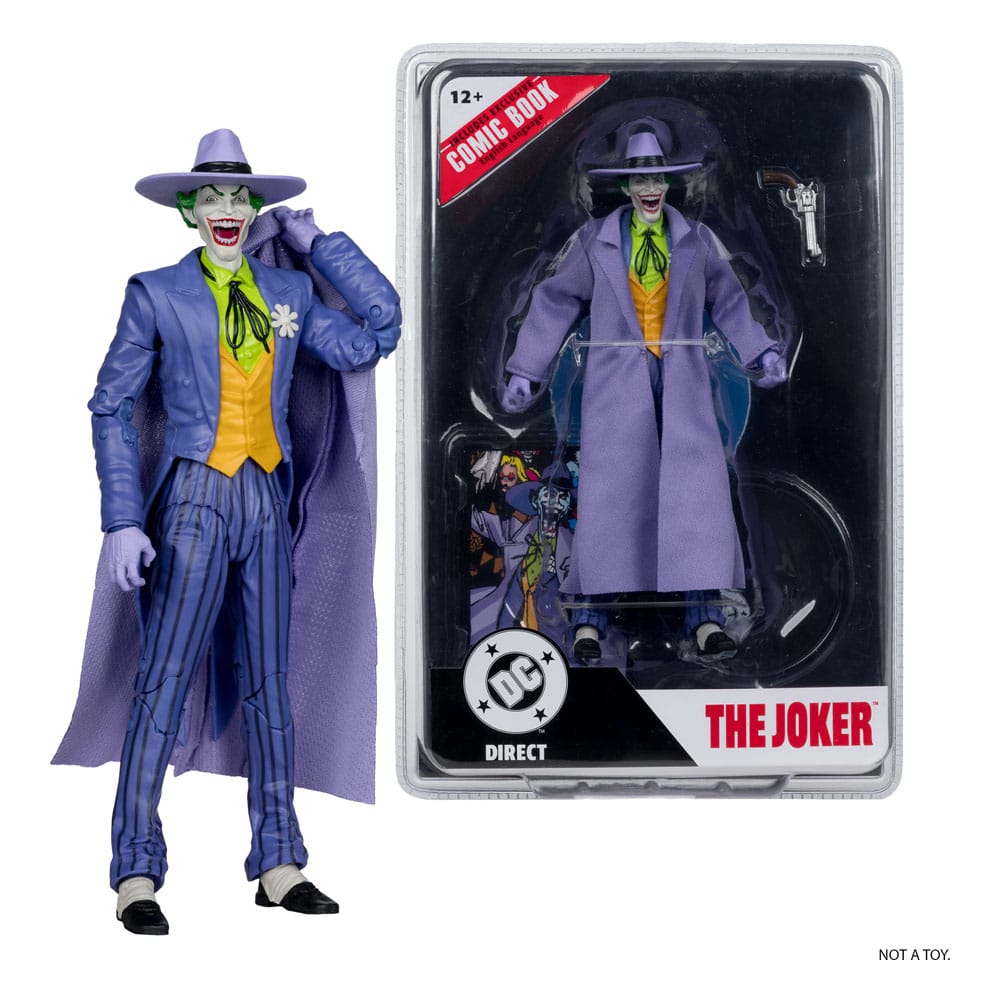 DC Direct Page Punchers Action Figur The Joker (Crisis on Infinite Earths) 18 cm