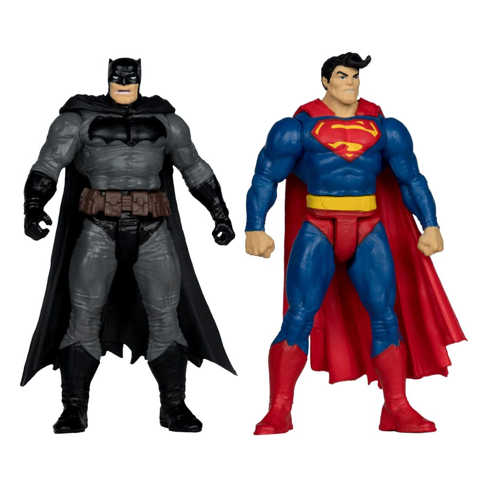 DC Direct Page Punchers Action Figur 4-Pack Batman & søn af Batman & Superman & Joker 7 cm