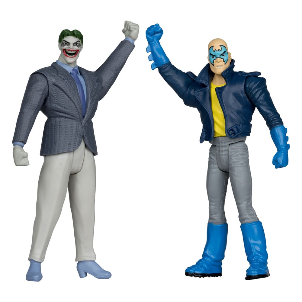 DC Direct Page Punchers Action Figur 4-Pack Batman & søn af Batman & Superman & Joker 7 cm