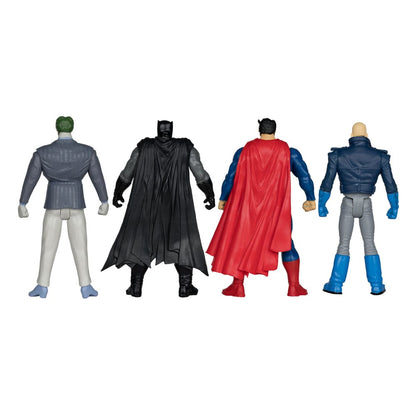 DC Direct Page Punchers Action Figur 4-Pack Batman & søn af Batman & Superman & Joker 7 cm