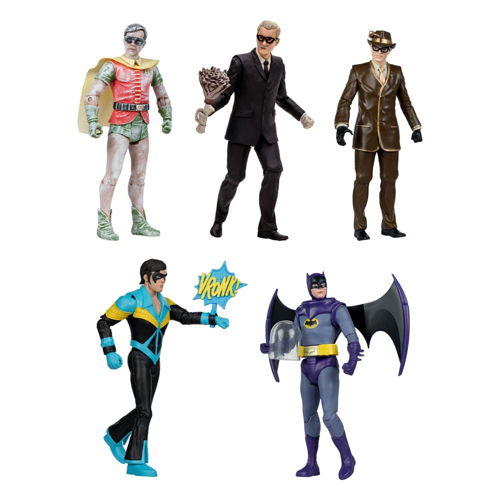 DC Retro Action Figur 15 cm Wave 10 Sortiment (6)