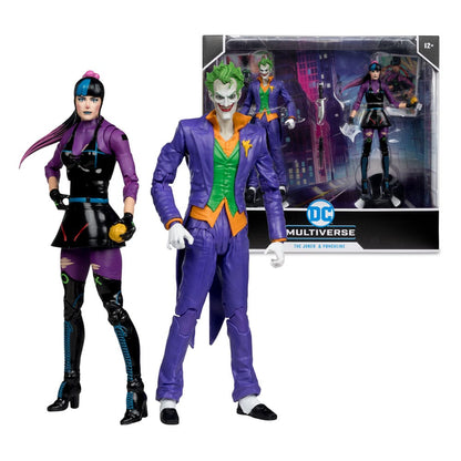 DC Multiverse Actiefiguren Pakket van 2 The Joker &amp; Punchline 18 cm