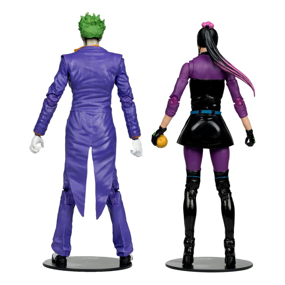 DC Multiverse Actiefiguren Pakket van 2 The Joker &amp; Punchline 18 cm