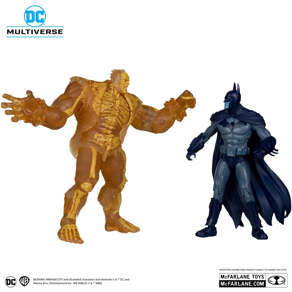 Arham City DC Multiverse Action Figure 2-Pack Batman & Solomon Grundy (Gold Label) 18 cm