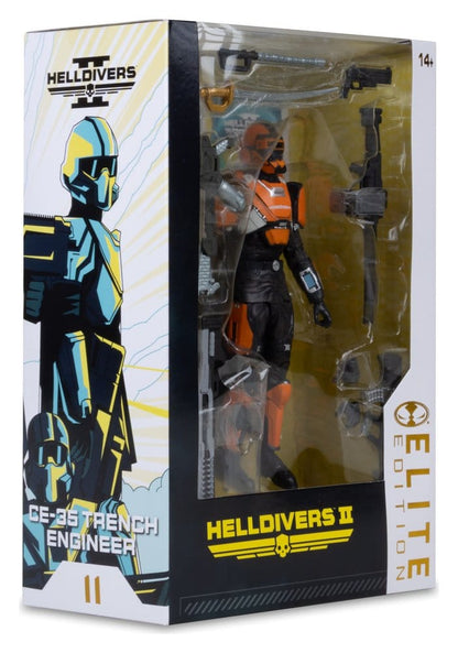 Helldivers 2 McFarlane Elite Edition Figurine CE-25 Trench Engineer (Deluxe) 18 cm