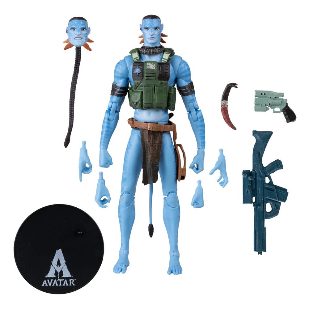 Avatar: Fire and Ash Action Figur Quaritch (Ash Recom) (gulletikett) 18 cm