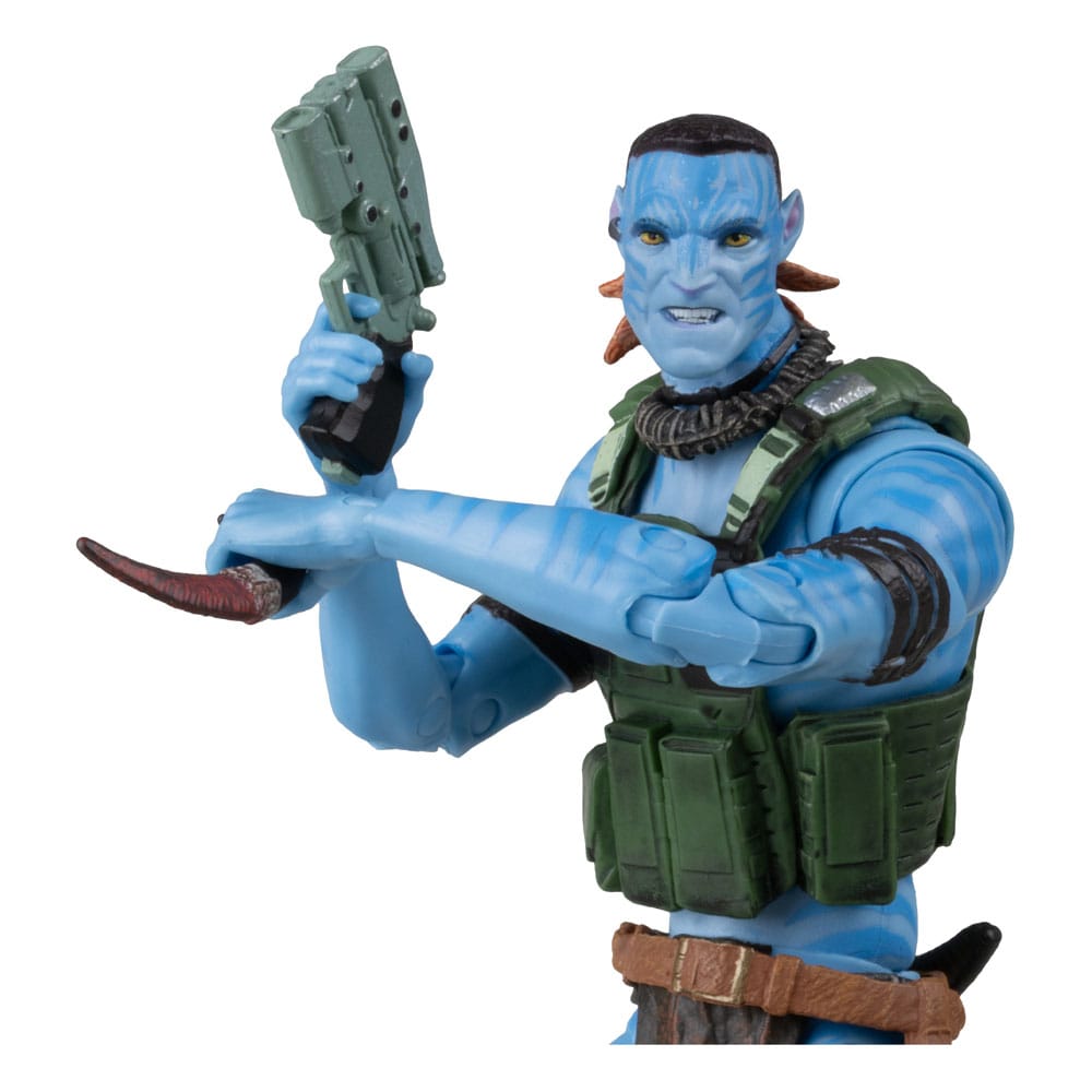 Avatar: Fire and Ash Action Figur Quaritch (Ash Recom) (gulletikett) 18 cm