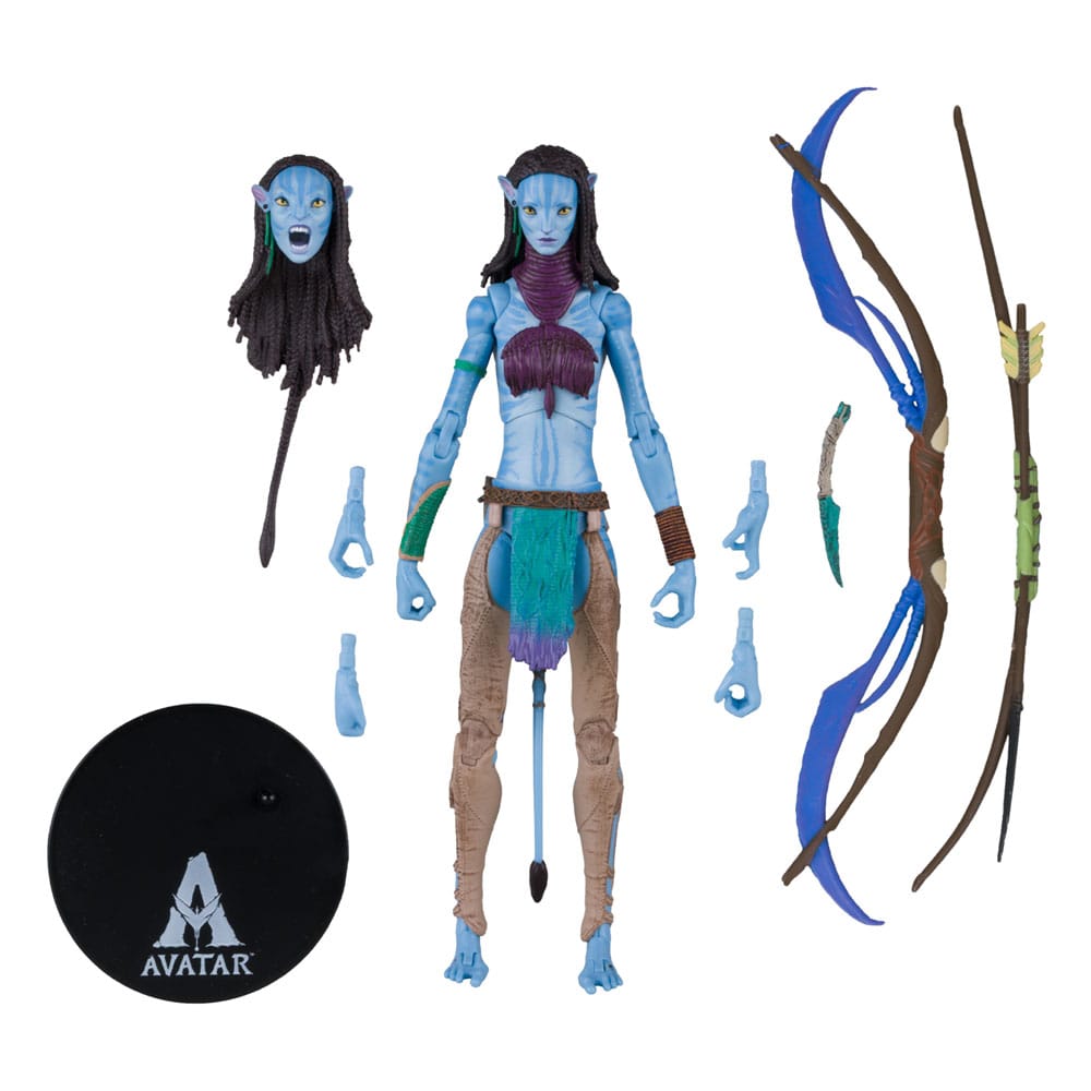 Avatar: Feuer- und Asche-Actionfigur Neytiri (Omatikaya-Krieger) 18 cm