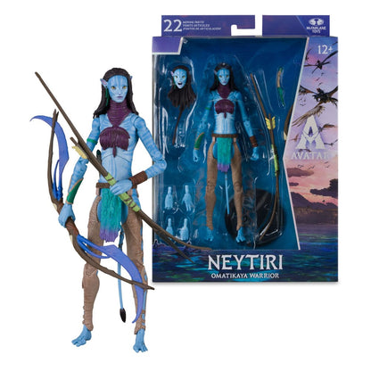 Avatar: Feuer- und Asche-Actionfigur Neytiri (Omatikaya-Krieger) 18 cm