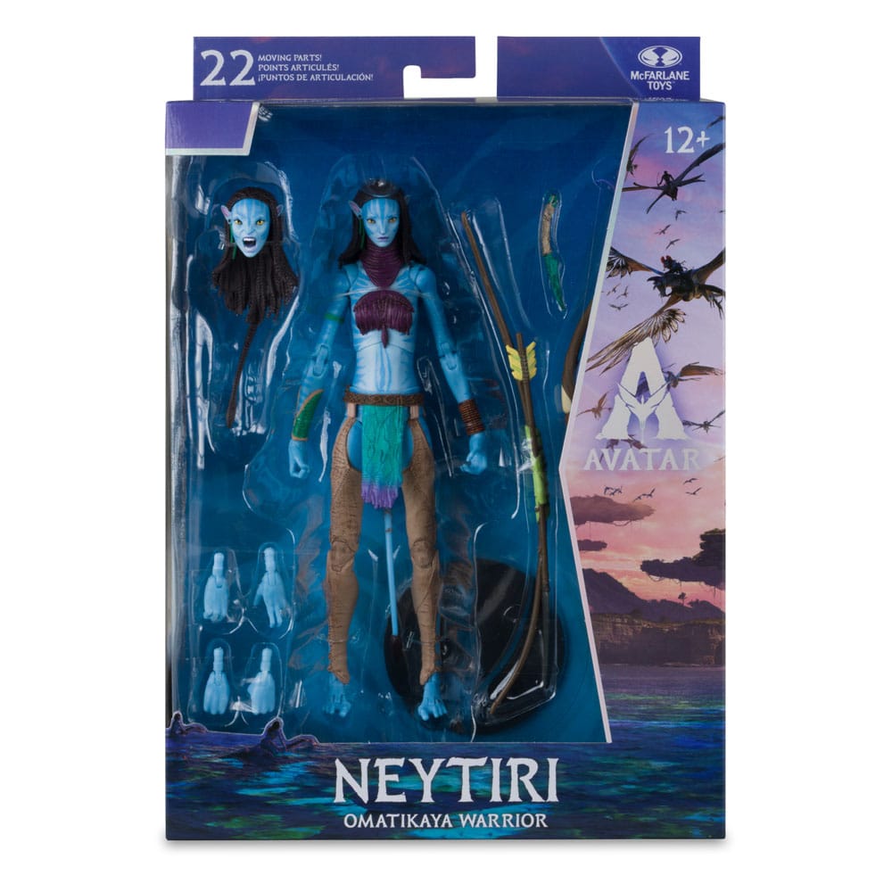 Avatar: Feuer- und Asche-Actionfigur Neytiri (Omatikaya-Krieger) 18 cm