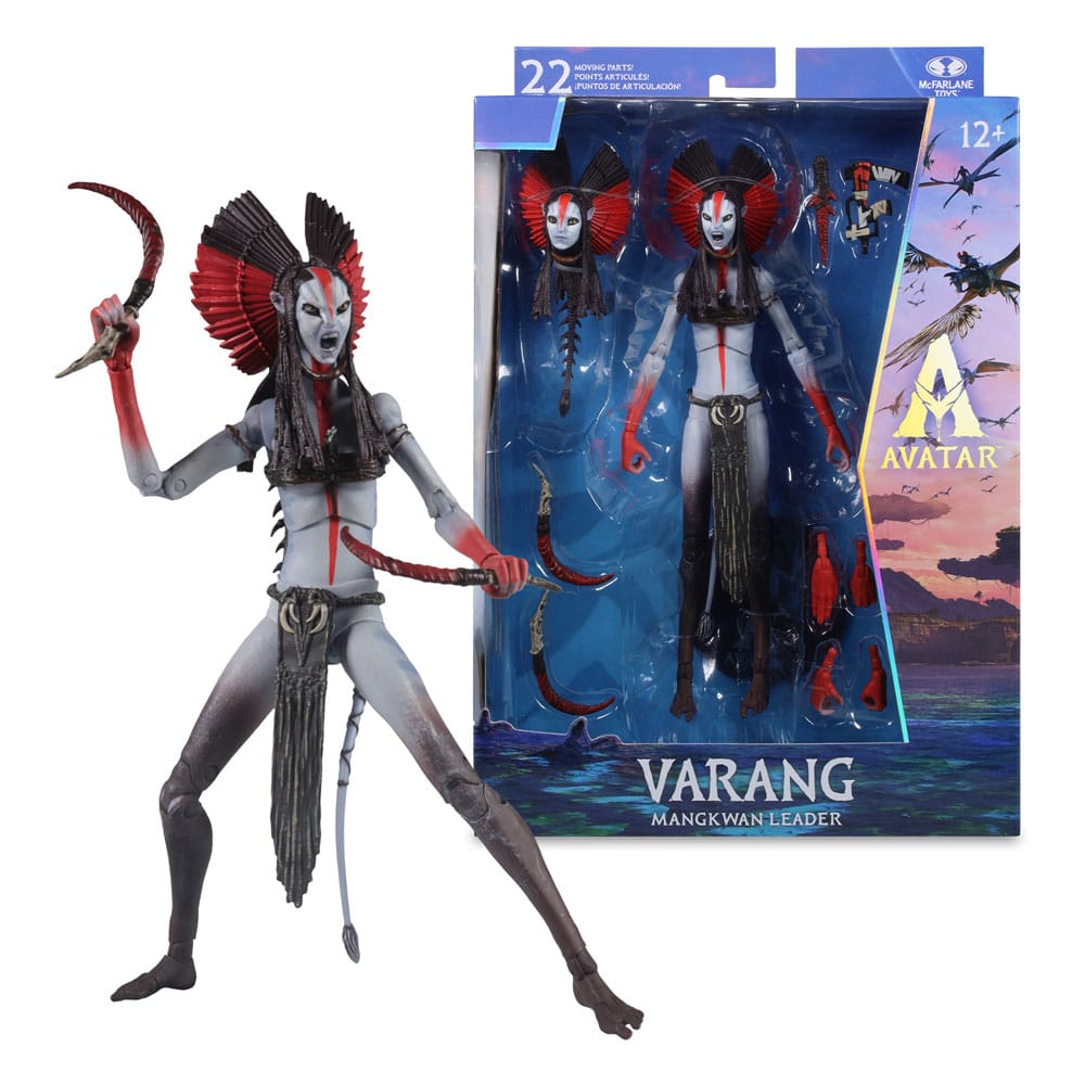 Avatar: Fire and Ash Action Figur Varang (Mangkwan Leader) 18 cm