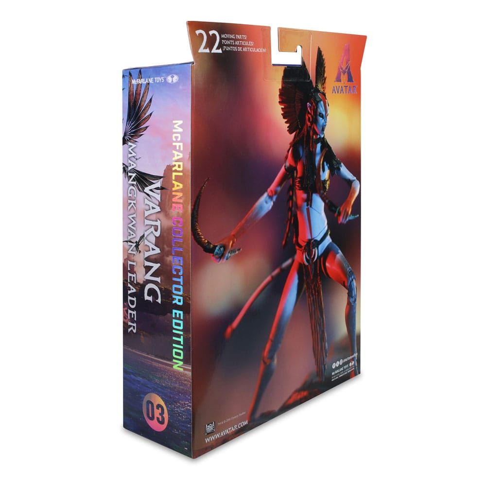 Avatar: Fire and Ash Action Figur Varang (Mangkwan Leader) 18 cm
