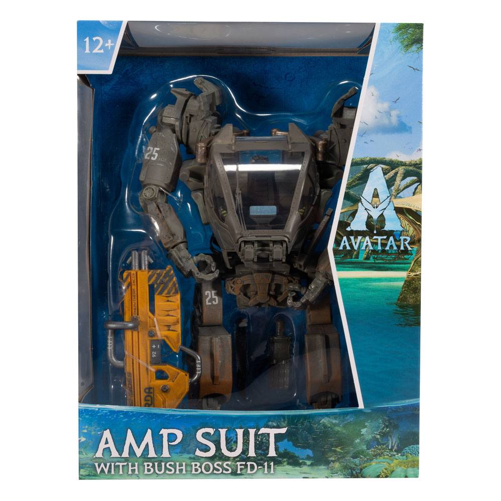 Avatar: The Way of Water Megafig Action Figure Amp Suit with Bush Boss FD-11 30 cm