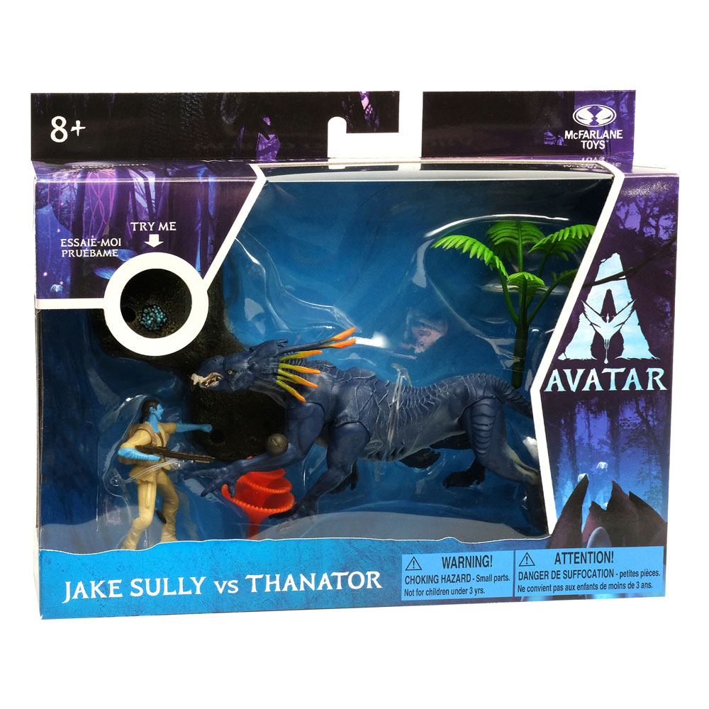 Avatar W.O.P Deluxe Medium Action Figure & Vehicle Jake vs Thanator