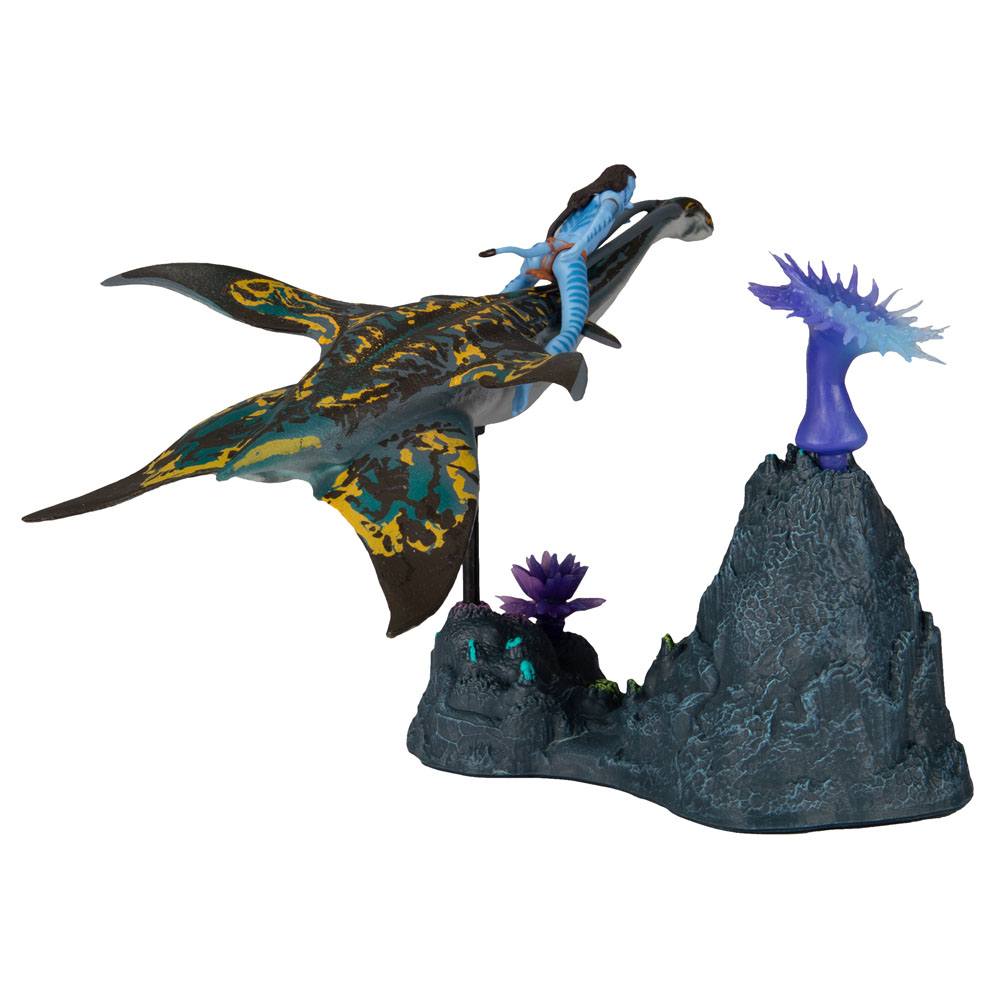 Avatar: The Way of Water Deluxe Medium Action Figures Neteyam & Ilu