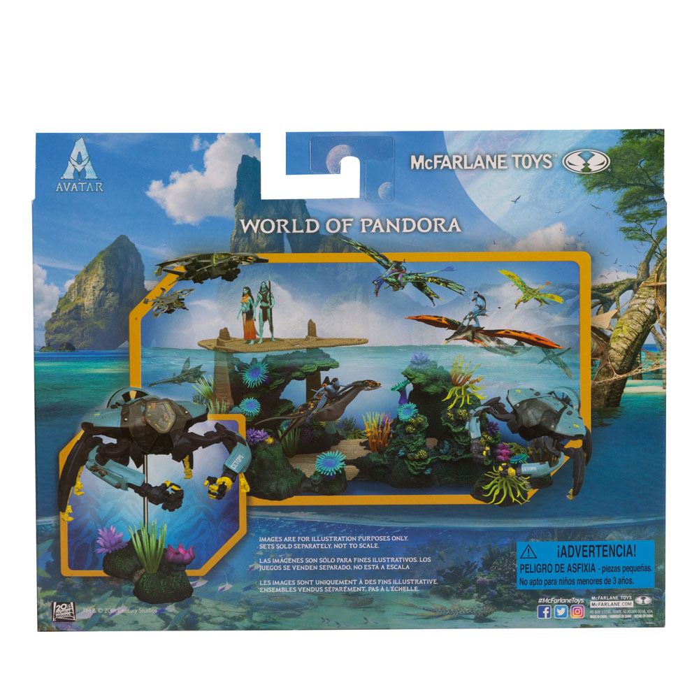 Avatar: The Way of Water W.O.P Deluxe Medium Action Figures CET-OPS Crabsuit