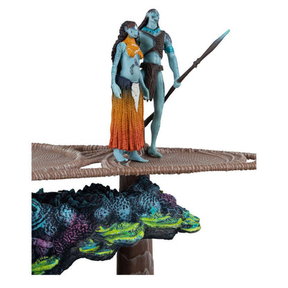 Avatar: la voie de l'action en eau figure Metkayina Reef avec Tonowari et Ronal - Emballage endommagé