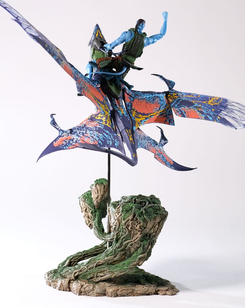 Avatar: The Way of Water Action Figur Recom Quaritch & RDA Banshee (Gold Label)