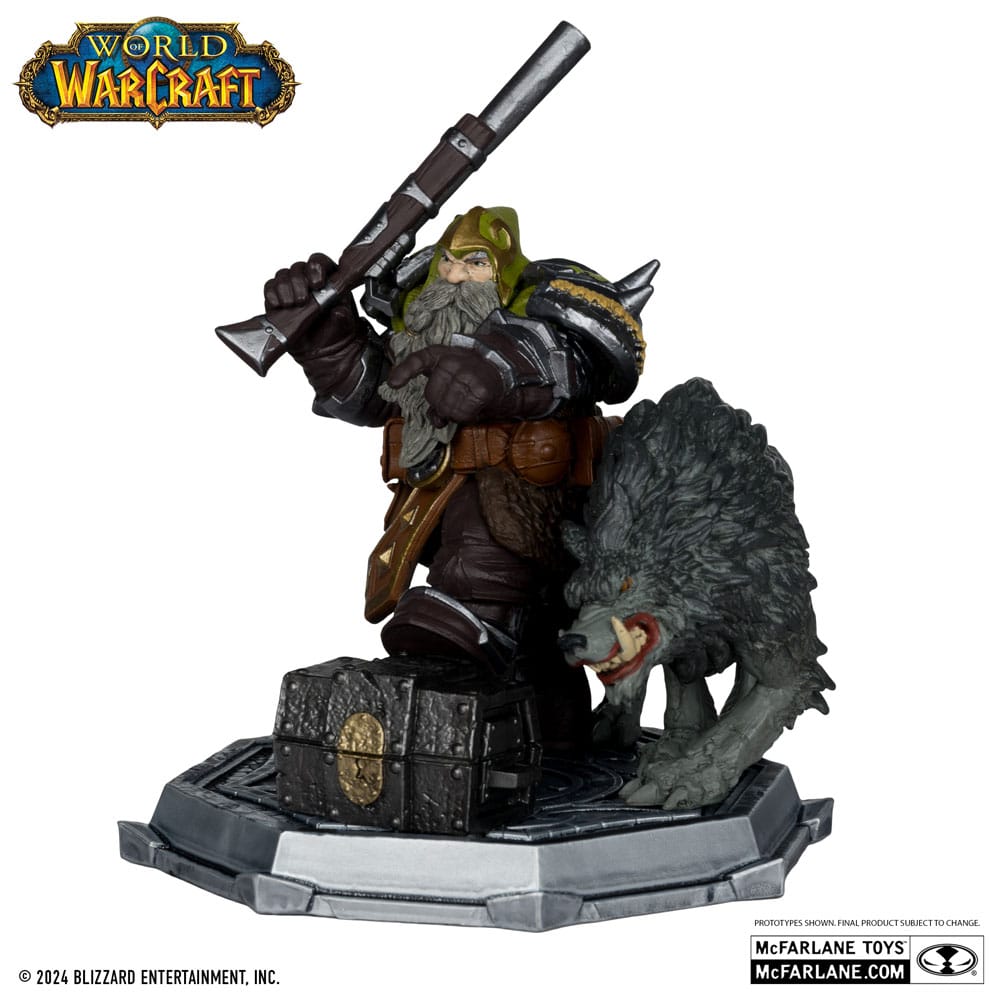 World of Warcraft Action Figures Dwarf Hunter & Pandaren 15 cm Assortment (8)