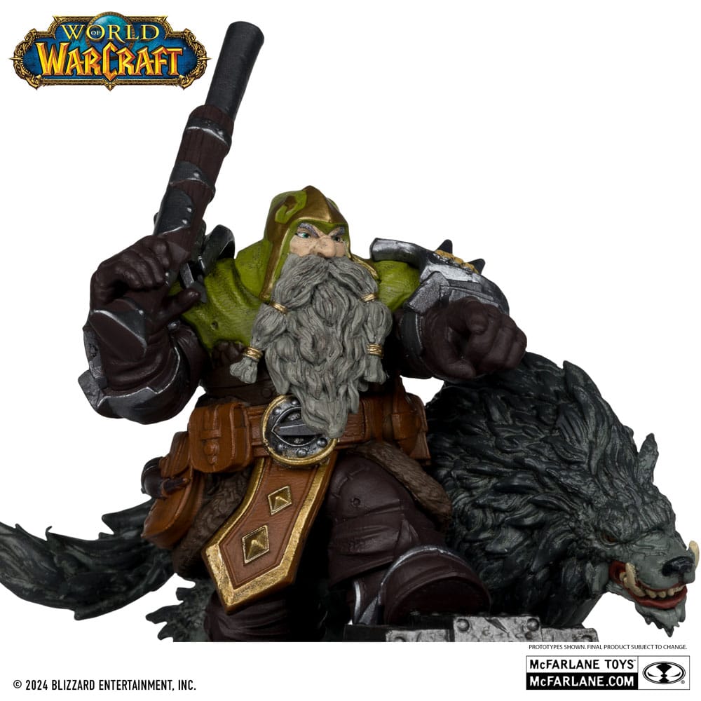 World of Warcraft Action Figures Dwarf Hunter & Pandaren 15 cm Assortment (8)