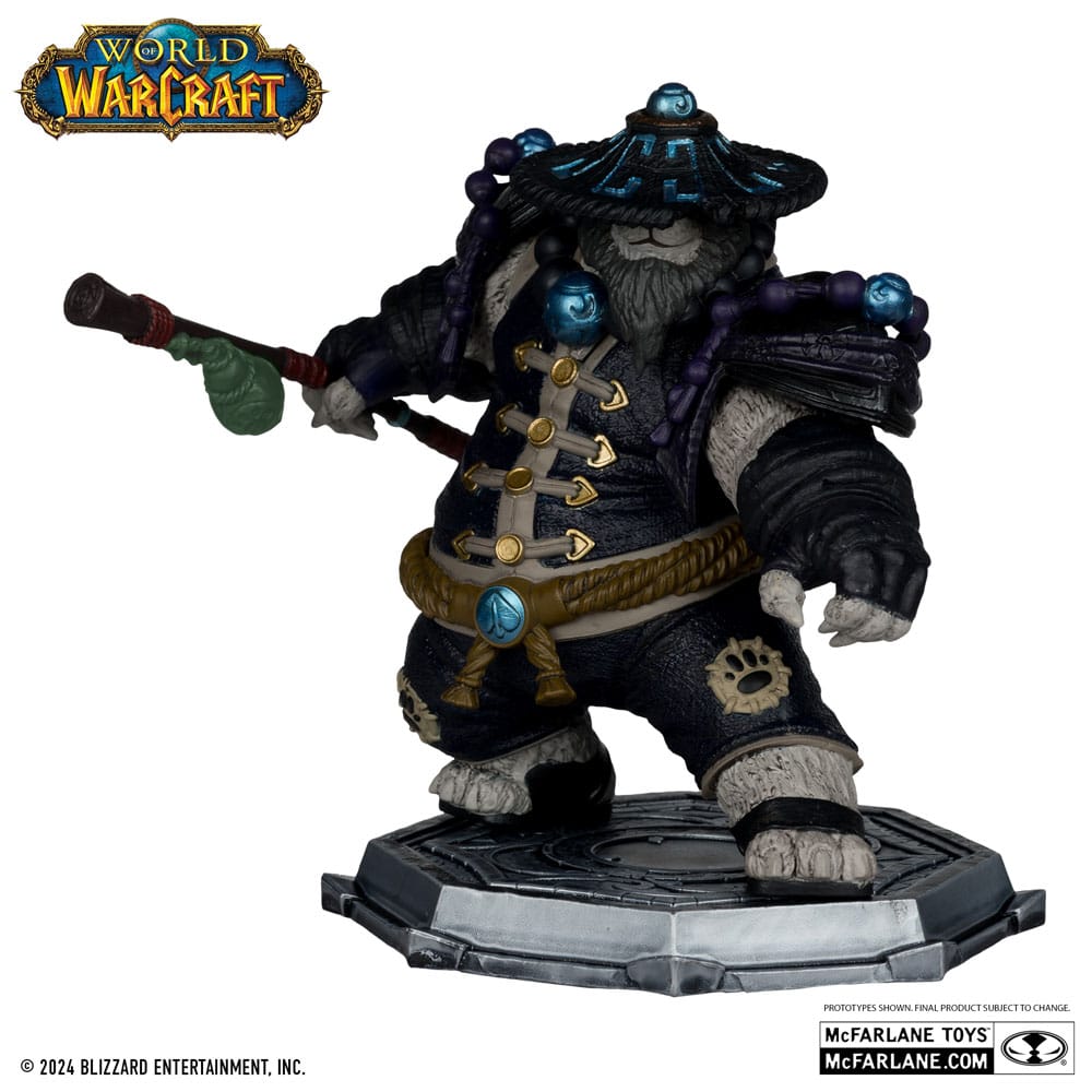 World of Warcraft PVC Statue 2-Pack 1/12 Hunter Dwarf: Beast Master & Pandaren: Monk (Etiqueta de oro) 15 cm