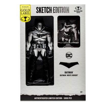 DC Multiverse Action Skice Edition Batman (Batman: White Knight) (zlatna naljepnica) 18 cm