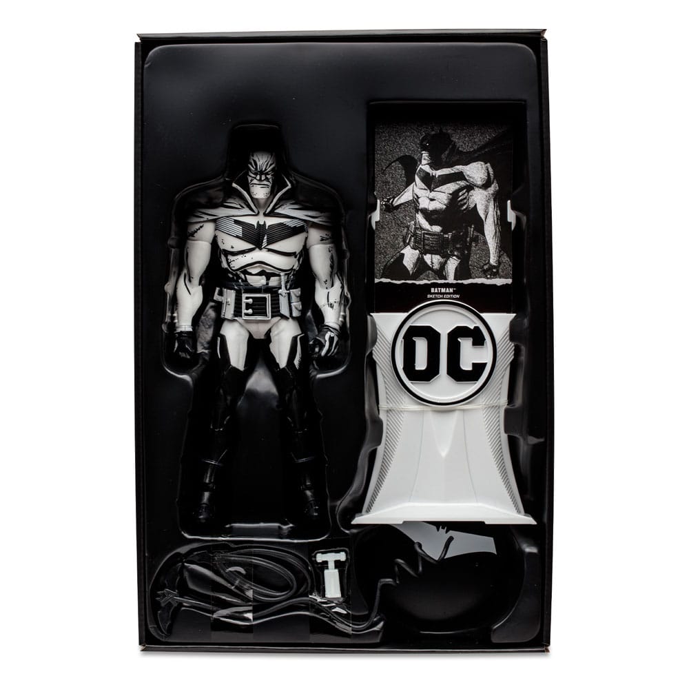 DC Multiverse Action Figure Sketch Edition Batman (Batman: White Knight) (Gold Label) 18 cm