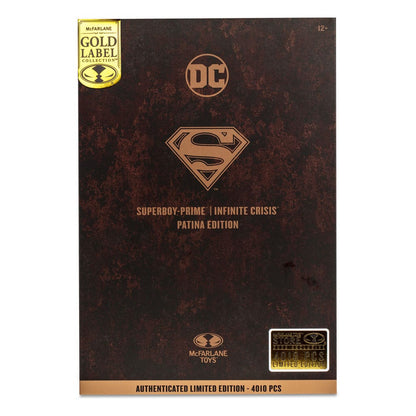 DC Multiverse Actiefiguur Superboy Prime (Patina) (Goud Label) 18 cm