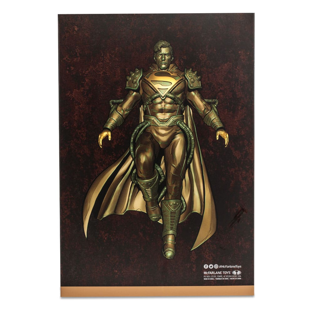 DC Multiverse Actiefiguur Superboy Prime (Patina) (Goud Label) 18 cm