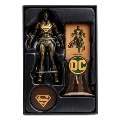 DC Multiverse Actiefiguur Superboy Prime (Patina) (Goud Label) 18 cm