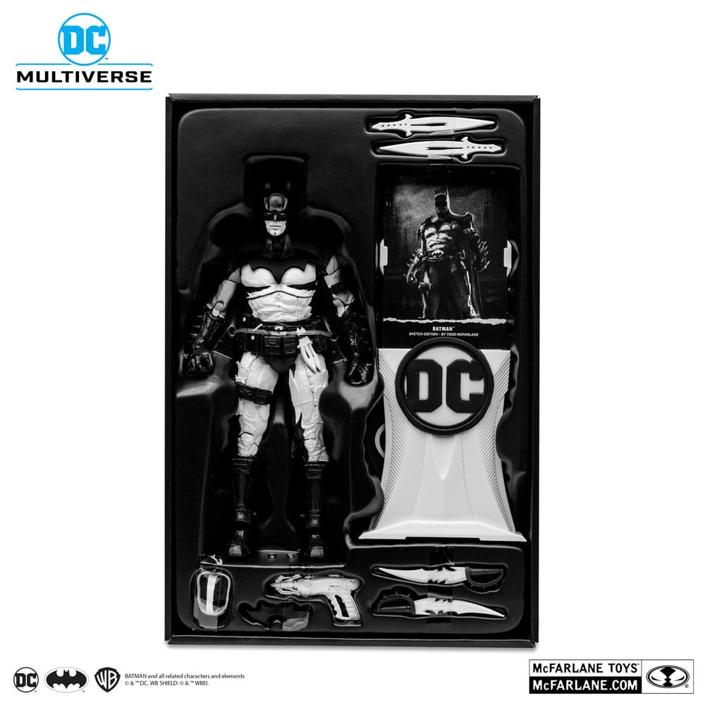 DC Multiverse Action Figure Batman door Todd McFarlane Sketch Edition (Gold Label) 18 cm