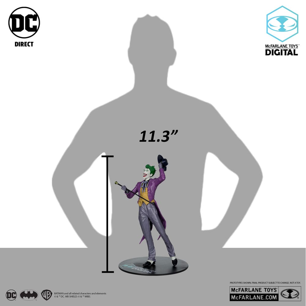 DC Direct Pvc Statue 1/6 The Joker di Jason Fabok (McFarlane Digital) 29 cm
