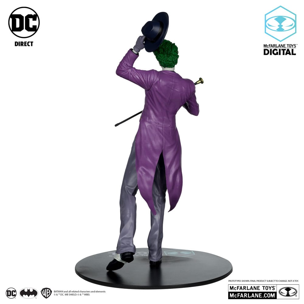 DC Direct Pvc Statue 1/6 The Joker di Jason Fabok (McFarlane Digital) 29 cm