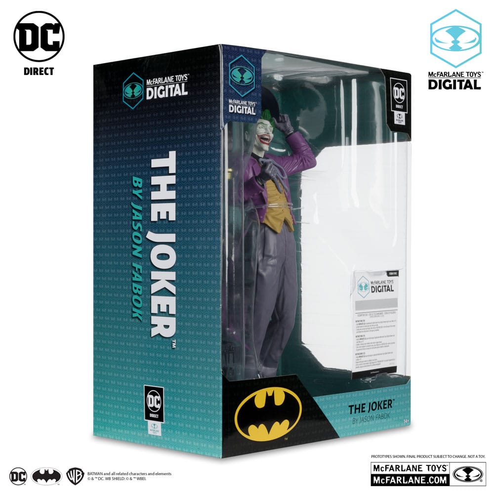 DC Direct Pvc Statue 1/6 The Joker di Jason Fabok (McFarlane Digital) 29 cm