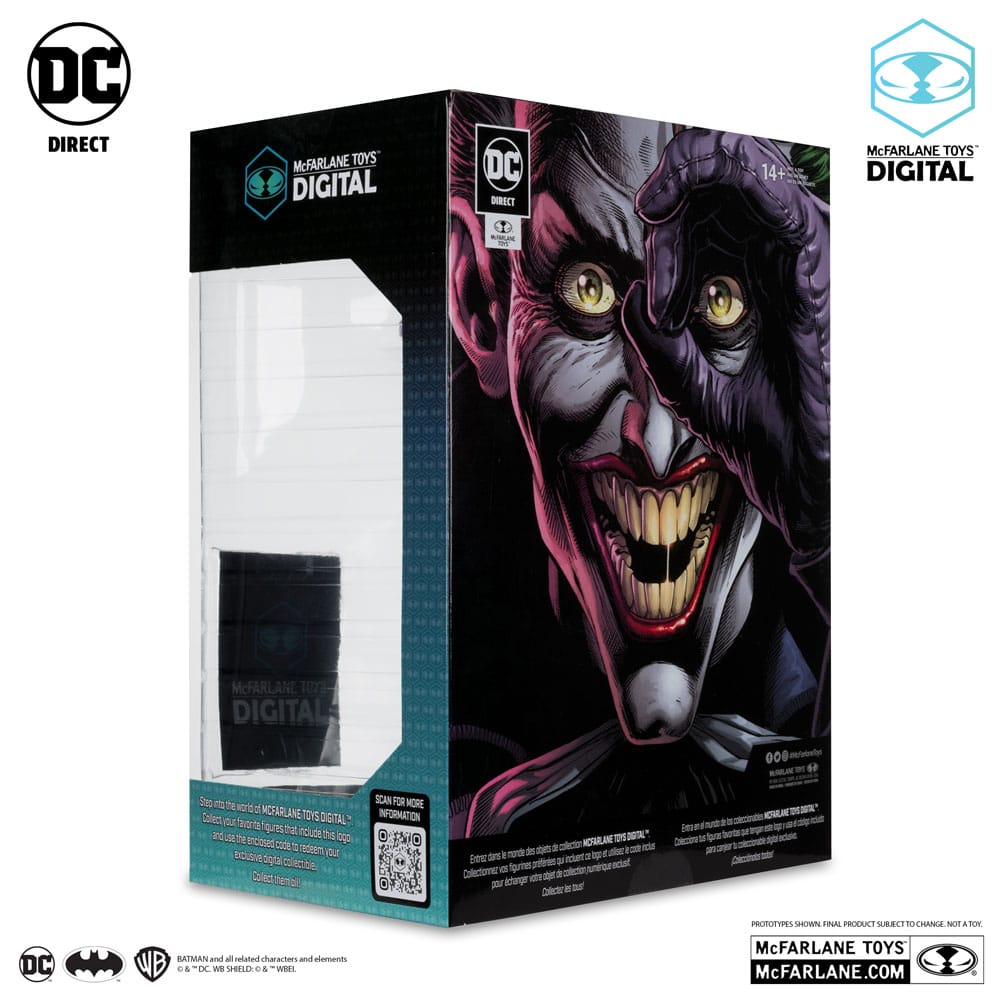 DC Direct Pvc Statue 1/6 The Joker di Jason Fabok (McFarlane Digital) 29 cm
