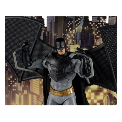 DC Multiverse Action Figure Batman con pipistrello (la tredicesima ora) (etichetta d'oro) 18 cm