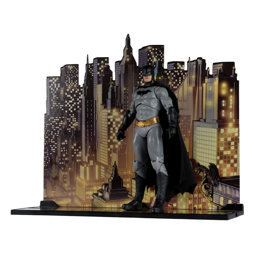 DC Multiverse Action Figure Batman con pipistrello (la tredicesima ora) (etichetta d'oro) 18 cm