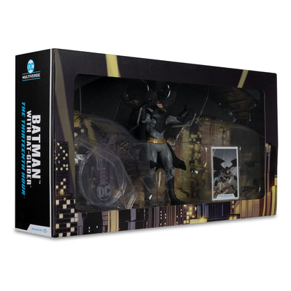 DC Multiverse Action Figure Batman con pipistrello (la tredicesima ora) (etichetta d'oro) 18 cm