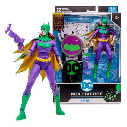 DC Multiverse Action figür Batgirl Jokerize (Üç Joker) (Altın Etiket) 18 cm