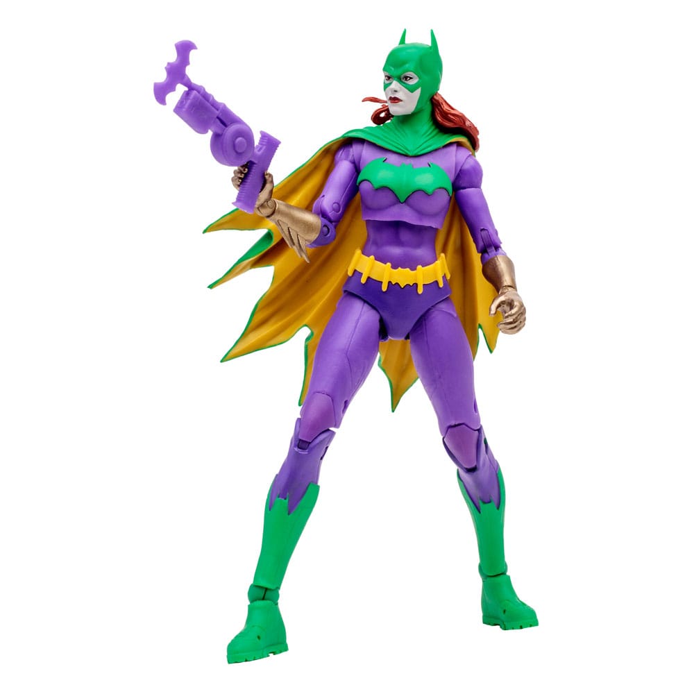 DC Multiverse Action figür Batgirl Jokerize (Üç Joker) (Altın Etiket) 18 cm