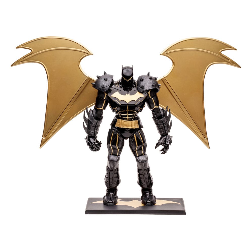 DC Multiverse Action figürü Batman (Hellbat) (Knightmare) (Altın Etiket) 18 cm