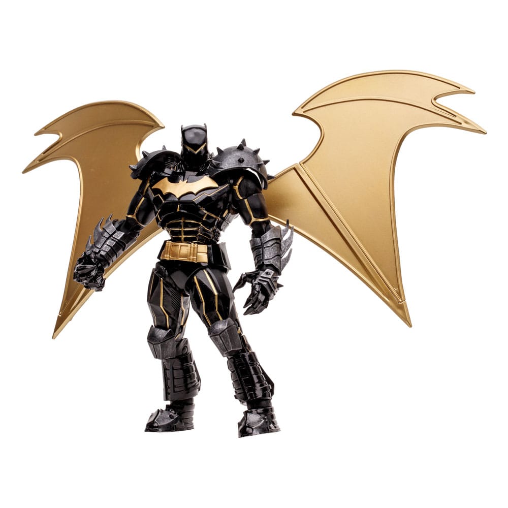 DC Multiverse Action figürü Batman (Hellbat) (Knightmare) (Altın Etiket) 18 cm