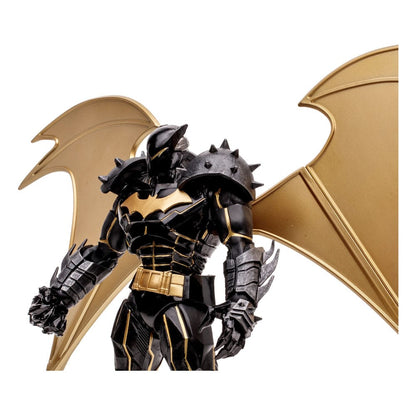 DC Multiverse Action figürü Batman (Hellbat) (Knightmare) (Altın Etiket) 18 cm