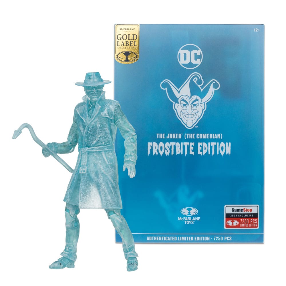 DC Multiverse Action Figürü Joker (Batman: Üç Joker) (Frostbite) (Gold Label) 18 cm