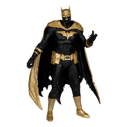 DC Multiverse Action Figure Batman of Earth-22 Infect (Dark Metal) Knightmare Edition (etichetta d'oro) 18 cm
