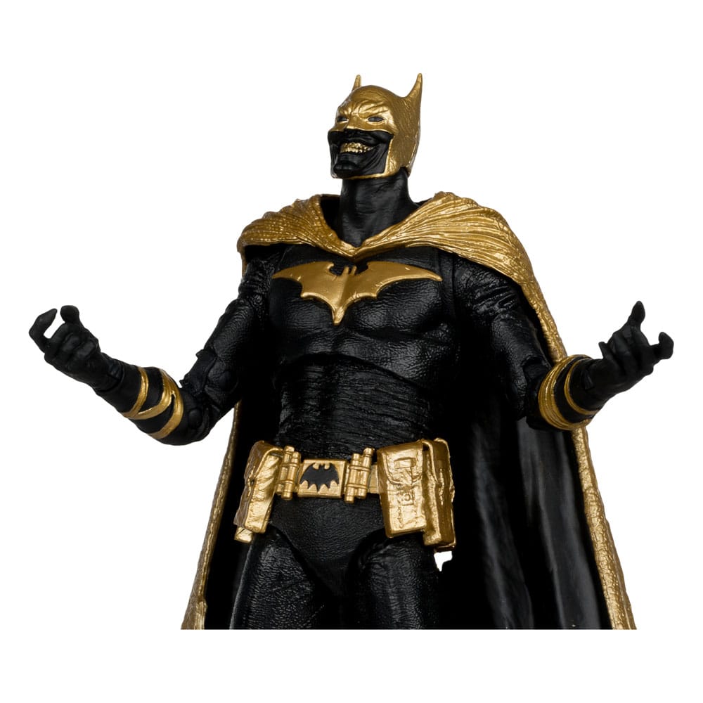 DC Multiverse Action Figure Batman of Earth-22 Infect (Dark Metal) Knightmare Edition (etichetta d'oro) 18 cm