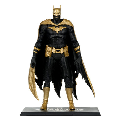 DC Multiverse Action Figure Batman of Earth-22 Infect (Dark Metal) Knightmare Edition (etichetta d'oro) 18 cm