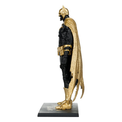 DC Multiverse Action Figure Batman of Earth-22 Infect (Dark Metal) Knightmare Edition (etichetta d'oro) 18 cm